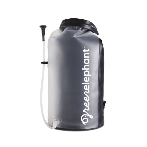 The Green Elephant 2-in-1 Portable Shower & Dry Bag 20L