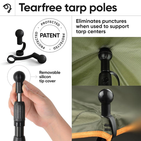 tarp with pole Tarp Poles – Green Elephant sale