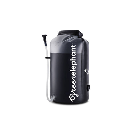 The Green Elephant 2-in-1 Portable Shower & Dry Bag 20L