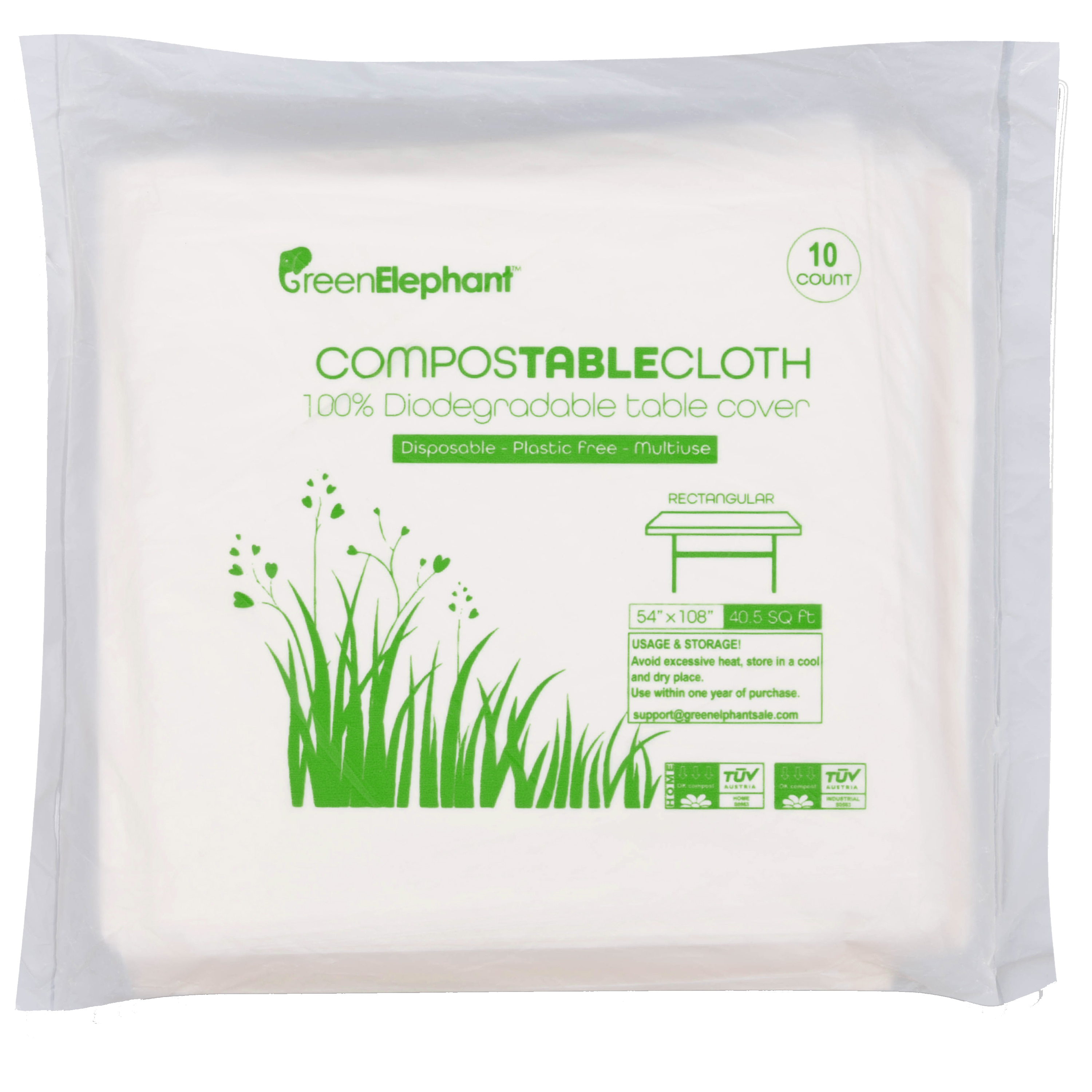 Compostable Tablecloths | Biodegradable Tablecloths Online – Green ...